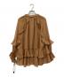 Diagram (ダイアグラム) シフォンフレアブラウス ブラウン サイズ:36：15000円