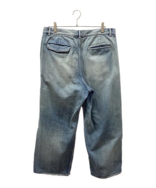 Graphpaper（グラフペーパー）Graphpaper (グラフペーパー) Selvage Denim Two Tuck Pants インディゴ サイズ:3の古着・服飾アイテム