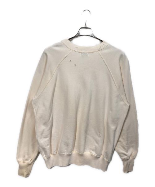 MAATEE&SONS（マーティーアンドサンズ）MAATEE&SONS (マーティーアンドサンズ) ヴィンテージ スウェット , スカ yellow アイボリー サイズ:3の古着・服飾アイテム