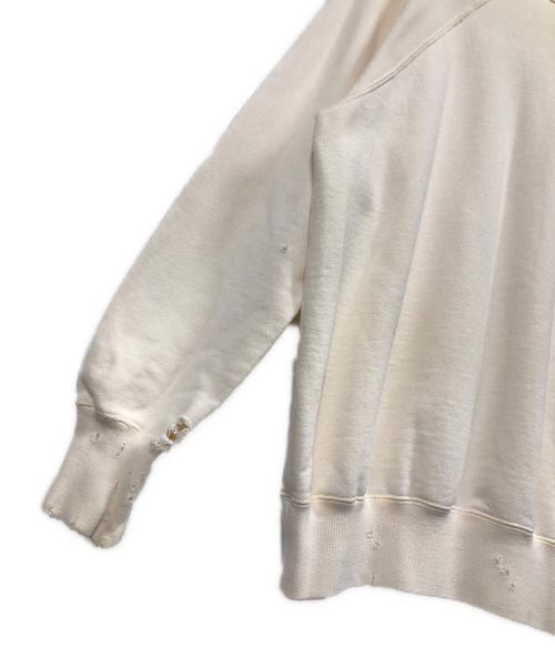 MAATEE&SONS（マーティーアンドサンズ）MAATEE&SONS (マーティーアンドサンズ) ヴィンテージ スウェット , スカ yellow アイボリー サイズ:3の古着・服飾アイテム