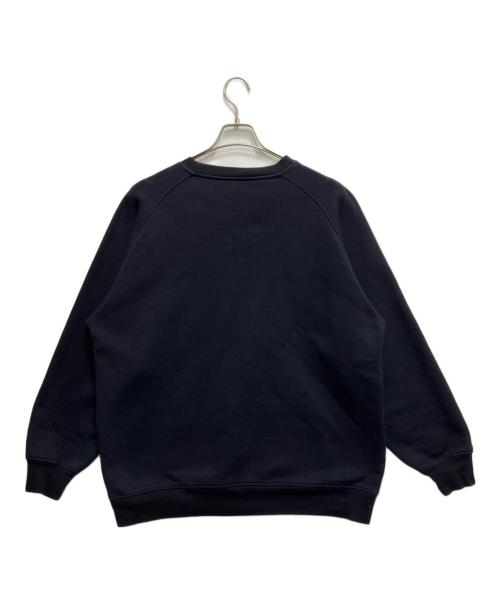 COMOLI（コモリ）COMOLI (コモリ) コットン吊裏毛クルーネック/スウェット ネイビー サイズ:3の古着・服飾アイテム