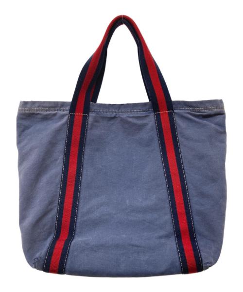 GUCCI（グッチ）GUCCI (グッチ) トートバッグ ネイビーの古着・服飾アイテム