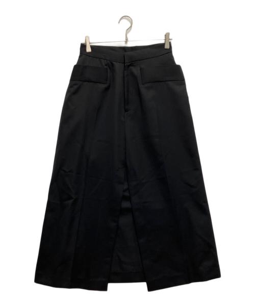 AKIKOAOKI（アキコアオキ）AKIKOAOKI (アキコアオキ) Karen 01/フロントスリットスカート ブラック サイズ:FREE 未使用品の古着・服飾アイテム