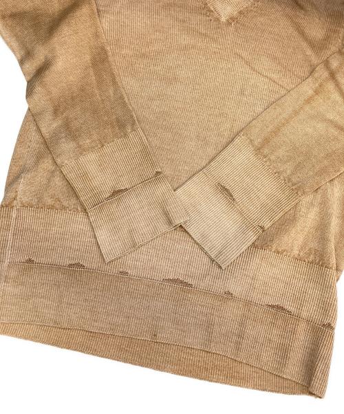 Maison Margiela（メゾンマルジェラ）Maison Margiela (メゾンマルジェラ) ニット ベージュ サイズ:サイズ表記無の古着・服飾アイテム