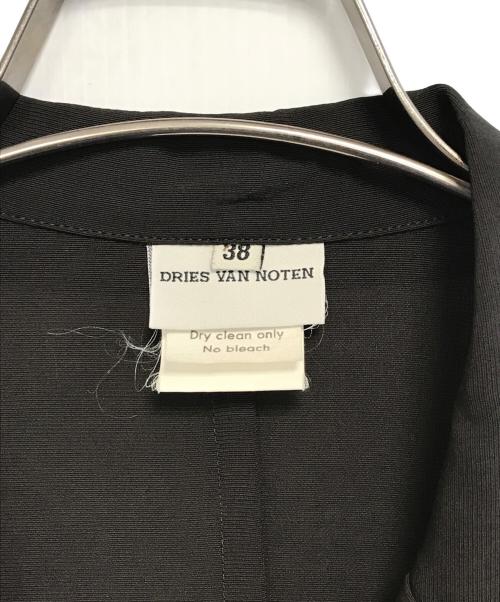 DRIES VAN NOTEN（ドリスヴァンノッテン）DRIES VAN NOTEN (ドリスヴァンノッテン) シャツワンピース ブラウン サイズ:38の古着・服飾アイテム