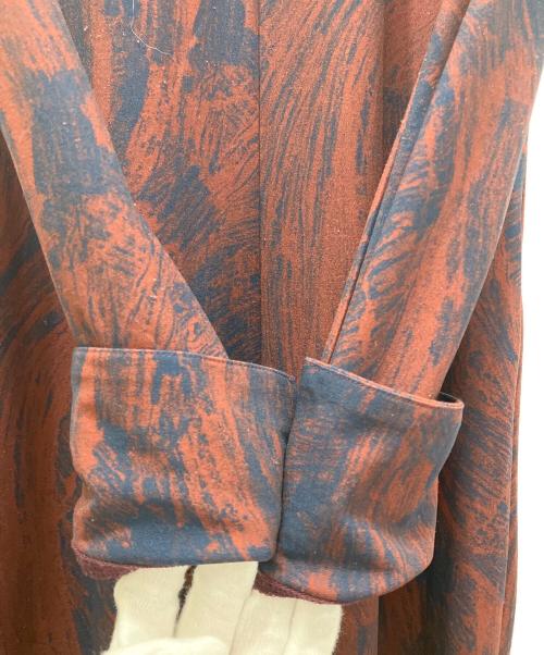 TOGA PULLA（トーガ プルラ）TOGA PULLA (トーガ プルラ) トリコットプリントジャージワンピース レッド サイズ:36の古着・服飾アイテム