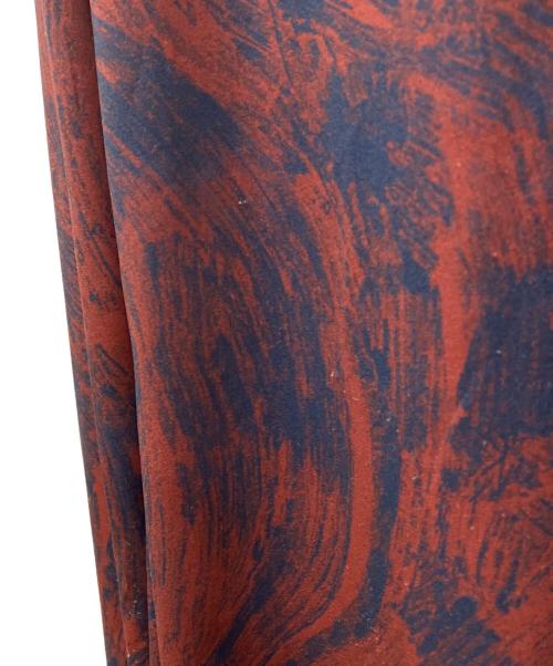 TOGA PULLA（トーガ プルラ）TOGA PULLA (トーガ プルラ) トリコットプリントジャージワンピース レッド サイズ:36の古着・服飾アイテム