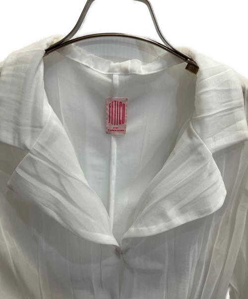 FETICO（フェティコ）FETICO (フェティコ) シャツ ホワイト サイズ:１の古着・服飾アイテム