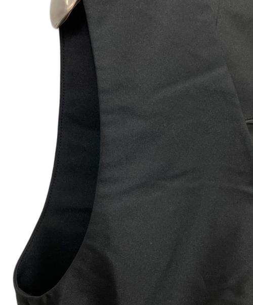 CADUNE（カデュネ）CADUNE (カデュネ) 3Dペプラムジレ ブラック サイズ:38の古着・服飾アイテム