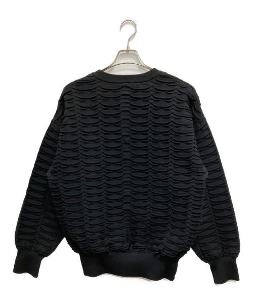 CFCL（シーエフシーエル）CFCL (シーエフシーエル) FACADE TOP ニット ブラック サイズ:5の古着・服飾アイテム