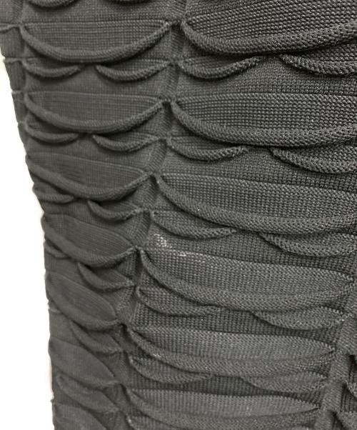 CFCL（シーエフシーエル）CFCL (シーエフシーエル) FACADE TOP ニット ブラック サイズ:5の古着・服飾アイテム