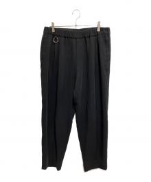 th products（ティーエイチプロダクツ）の古着「Easy Slim Pants/イージースリムパンツ」｜ブラック