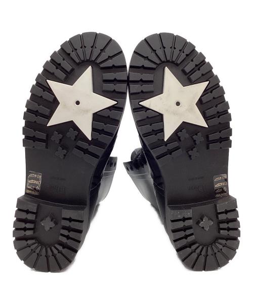 Christian Dior（クリスチャン ディオール）Christian Dior (クリスチャン ディオール) ラバーブーツ ブラック サイズ:38の古着・服飾アイテム