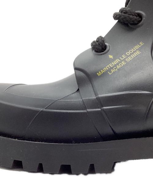 Christian Dior（クリスチャン ディオール）Christian Dior (クリスチャン ディオール) ラバーブーツ ブラック サイズ:38の古着・服飾アイテム