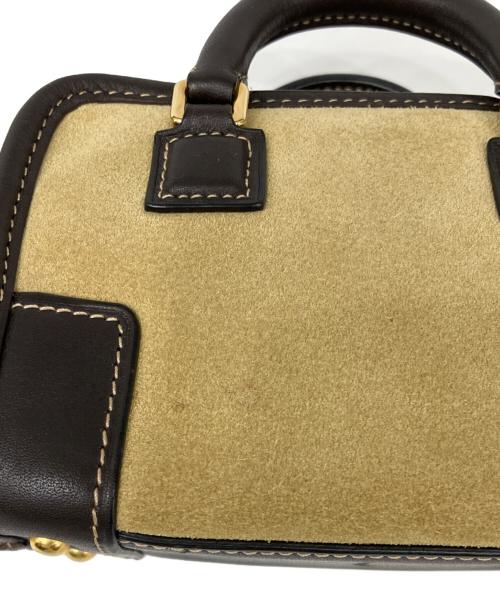 LOEWE（ロエベ）LOEWE (ロエベ) アマソナマイクロミニ 2WAYショルダーバッグ ベージュの古着・服飾アイテム