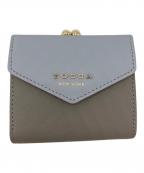 TOCCAトッカ）の古着「LETTERA BIFOLD WALLET 財布」｜グレー