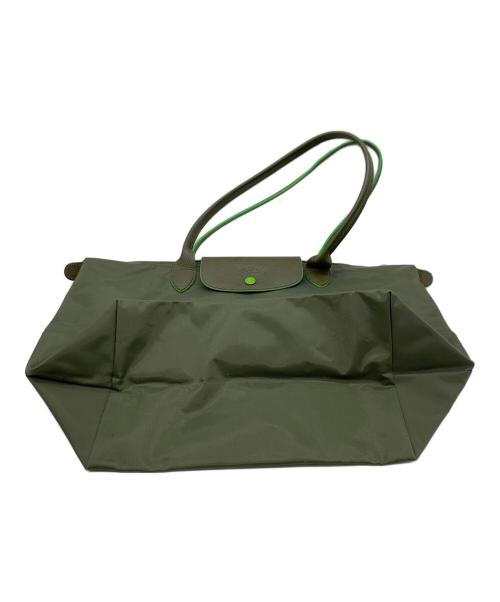 LONGCHAMP（ロンシャン）LONGCHAMP (ロンシャン) トートバッグ カーキの古着・服飾アイテム