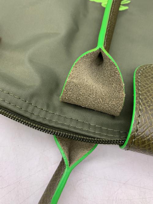 LONGCHAMP（ロンシャン）LONGCHAMP (ロンシャン) トートバッグ カーキの古着・服飾アイテム