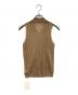 Louren (ローレン) front button sheer knit ベージュ サイズ:FREE 未使用品：8000円