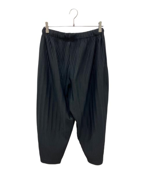 HOMME PLISSE ISSEY MIYAKE（オム プリッセ イッセイ ミヤケ）HOMME PLISSE ISSEY MIYAKE (オム プリッセ イッセイ ミヤケ) 消しプリーツパンツ ブラック サイズ:1の古着・服飾アイテム