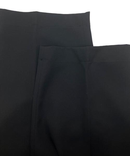 Graphpaper（グラフペーパー）Graphpaper (グラフペーパー) Scale Off Wool Tapered Trousers ブラック サイズ:3の古着・服飾アイテム