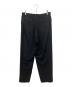 Graphpaper (グラフペーパー) Scale Off Wool Tapered Trousers ブラック サイズ:3：20000円