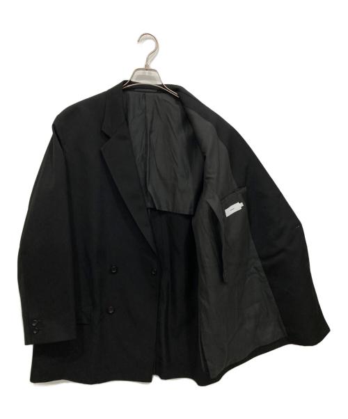 Graphpaper（グラフペーパー）Graphpaper (グラフペーパー) Scale Off Wool Double Jacket ブラック サイズ:1の古着・服飾アイテム