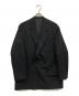 Graphpaper（グラフペーパー）の古着「Scale Off Wool Double Jacket」｜ブラック