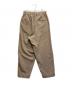ARTS&SCIENCE (アーツアンドサイエンス) Wool Trouser Wool milled serge medium ベージュ サイズ:2：13000円