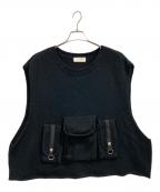 NEON SIGNネオンサイン）の古着「CHEST BAG VEST」｜ブラック