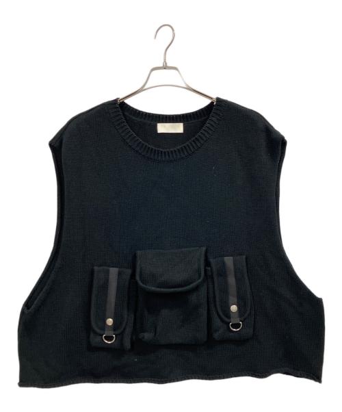 NEON SIGN（ネオンサイン）NEON SIGN (ネオンサイン) CHEST BAG VEST ブラック サイズ:46の古着・服飾アイテム