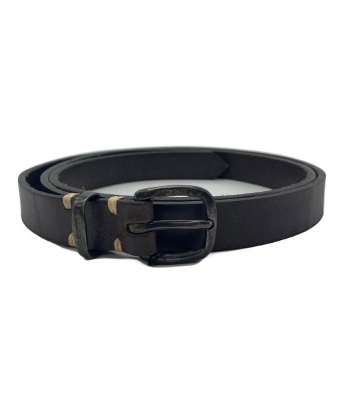 MARGARET HOWELL（マーガレットハウエル）MARGARET HOWELL (マーガレットハウエル) レザーベルト ブラウンの古着・服飾アイテム