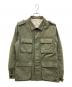 VALENTINO（ヴァレンティノ）の古着「スタッズミリタリージャケット」｜オリーブ
