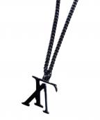 LOUIS VUITTONルイ ヴィトン）の古着「コリエ アップサイドダウン ネックレス」｜ブラック