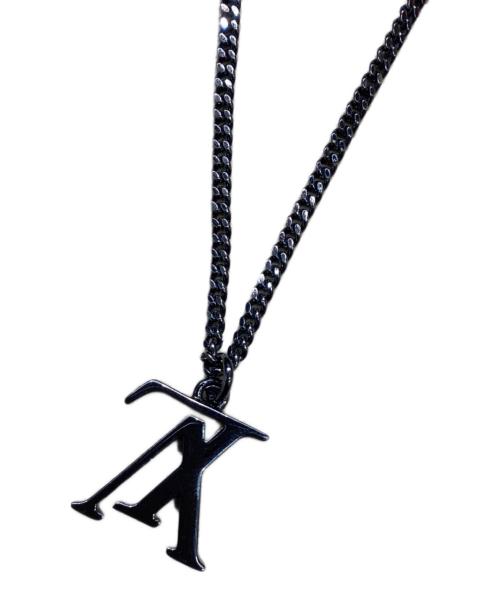 LOUIS VUITTON（ルイ ヴィトン）LOUIS VUITTON (ルイ ヴィトン) コリエ アップサイドダウン ネックレス ブラックの古着・服飾アイテム