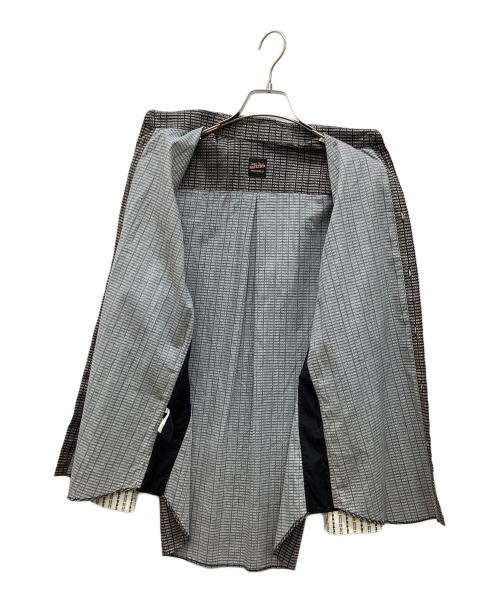Jean Paul GAULTIER monsieur（ジャンポールゴルチエ ムッシュ）JEAN PAUL GAULTIER MONSIEUR (ジャンポールゴルチエ ムッシュ) 総柄シャツ グレー サイズ:37の古着・服飾アイテム