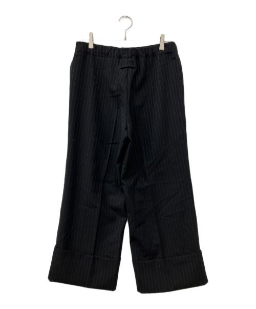 Jean Paul GAULTIER（ジャンポールゴルチェ）Jean Paul GAULTIER (ジャンポールゴルチェ) ストライプスラックス ブラック サイズ:Mの古着・服飾アイテム