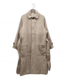 AMI Alexandre Mattiussi（アミアレクサンドルマテュッシ）の古着「Belted Long Coat」｜ベージュ