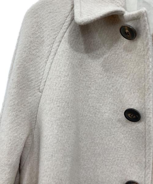 AMI Alexandre Mattiussi（アミアレクサンドルマテュッシ）AMI Alexandre Mattiussi (アミアレクサンドルマテュッシ) Belted Long Coat ベージュ サイズ:42の古着・服飾アイテム