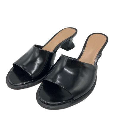 中古・古着通販】BOTTEGA VENETA (ボッテガベネタ) ミュール ブラック