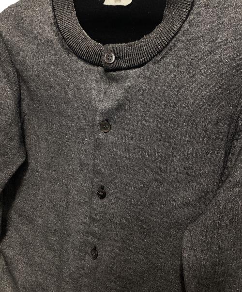 COMME des GARCONS（コムデギャルソン）COMME des GARCONS (コムデギャルソン) グラデーションラメカーディガン シルバー サイズ:Sの古着・服飾アイテム