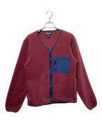 Patagoniaパタゴニア）の古着「シンチラ・カーディガン」｜ボルドー