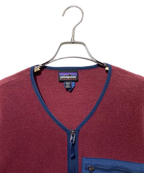 Patagonia（パタゴニア）Patagonia (パタゴニア) シンチラ・カーディガン ボルドー サイズ:SIZE XSの古着・服飾アイテム