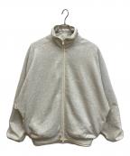 adidas×Fear Of Godアディダス×フィア・オブ・ゴッド）の古着「スウェットジップアップブルゾン　フリーストラックジャケット」｜ライトグレー