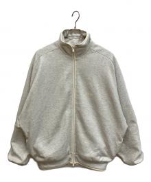 adidas×Fear Of God（アディダス×フィア・オブ・ゴッド）の古着「スウェットジップアップブルゾン　フリーストラックジャケット」｜ライトグレー
