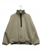 adidas×Fear Of Godアディダス×フィア・オブ・ゴッド）の古着「ハーフジップスウェット」｜ベージュ