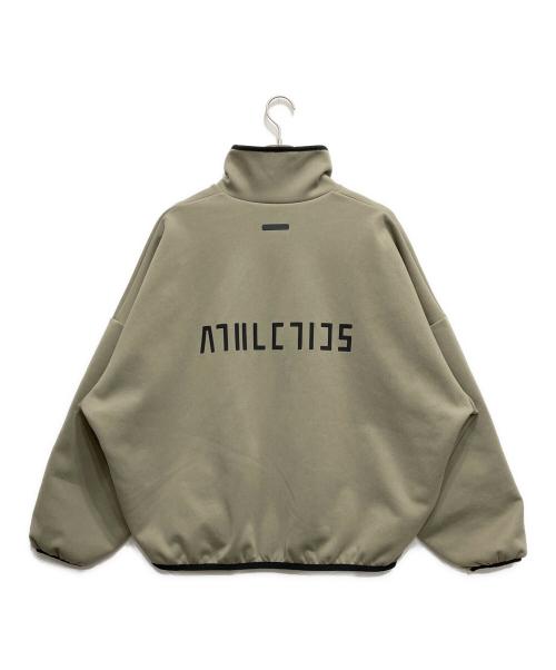 adidas（アディダス）adidas (アディダス) Fear Of God (フィア・オブ・ゴッド) ハーフジップスウェット ベージュ サイズ:XLの古着・服飾アイテム