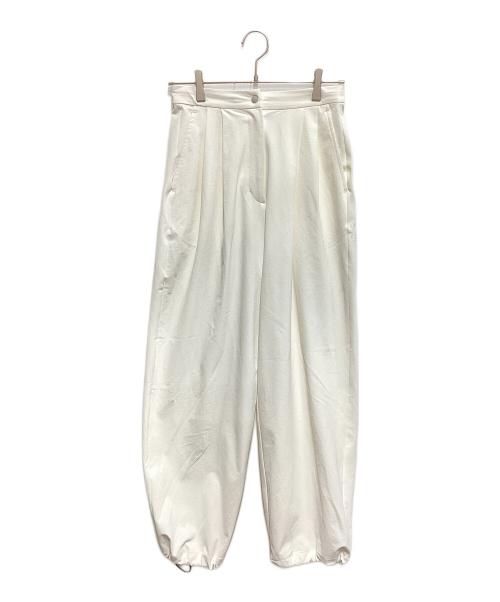 CLANE（クラネ）CLANE (クラネ) 2WAY ADJUST RASH GUARD TUCK PANTS ホワイト サイズ:1の古着・服飾アイテム