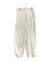 CLANE（クラネ）の古着「2WAY ADJUST RASH GUARD TUCK PANTS」｜ホワイト
