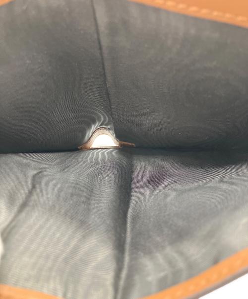 FURLA（フルラ）FURLA (フルラ) プリムラ　PRIMULA　三つ折り財布　コンパクトウォレット　ミニ財布 ベージュ×カーキの古着・服飾アイテム